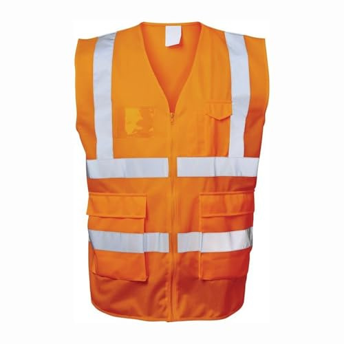 Warnschutzweste *Ewald* SAFESTYLE®, EN ISO 20471/2, EN ISO 13688 orange, Größe M