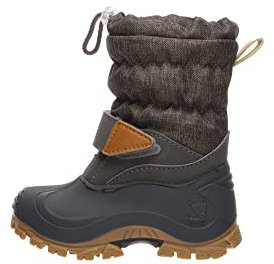 Lurchi Jungen Finn Schneestiefel, Grau Grey 35, 30 EU