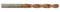 TIVOLY 11454160300 Lot de 10 Forets HSS Furius Revêtu FUSIO, pour Le Métal, Taillé Meulé Ø 3mm