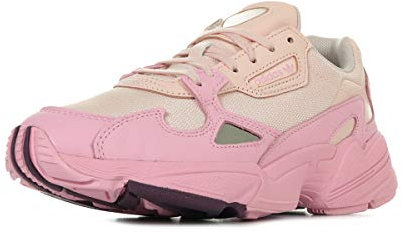 adidas Femme Falcon W Baskets, Rose, 38 EU