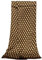 UK_Stone 100% Seide Paisley Blumen Halstuch Herren Schal (Diamant Braun)