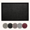Bear & Panda - Dirt Trapper Door Mat - Indoor/Outdoor non-slip Washable Barrier Door Mat, Heavy Duty Entrance Rug Shoes Scraper, Super Absorbent Front Doormat Carpet (Black, 80 x 120 cm)