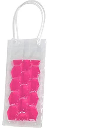 FAMoUsGoods Seaux/Sceaux à Glace Outil de Glace à l'alcool Portable Sac de congélation de Bouteille à vin Rapide PVC Gel de bière de Glace à Refroidissement refroidi Sceaux à Glace et rafraîchisseur