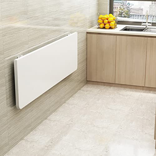 Verdickt Wandklapptisch, Drop Leaf Bartisch Küche Wandtisch Klapptisch Wand Schreibtisch Klappbar Platzsparend, Wandtisch Klappbar, Für Esszimmer, Zimmer, Arbeitszimmer, Küche, Abendessen, Bar (Colo