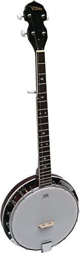MSA BANJO 5 CORDE - PELLICCIA REMO WEATHERKING - CALDAIA IN MOGANO - CORDE 5