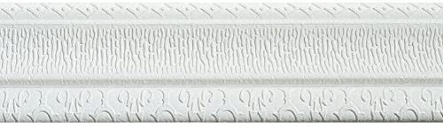 Línea de moldura de pared, línea de rodapié en relieve 3D, tira decorativa de borde de pared, autoadhesiva, decoración de pared, para baño, cocina, marco de puerta, fondo de TV,