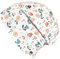 Wollhuhn Jungen/Mädchen Shorties Beanie/Kinder-Mütze Bequem Jersey Zweilagig Gefüttert Übergangszeiten (Öko-Stoffe/Bio) 2024202401 (Shorty Regenbogen/Blumen Pastell, M)