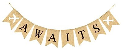 TOPBATHY Banner für Ruhestandsfeiern Abenteuerthema Leinen-wimpelkette mit Buchstabenaufdruck Hängegirlande für Partydekoration