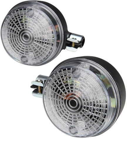 Blinker Set hinten rund Klarglas kompatibel mit Simson S50 S51 SR50 MZ ETZ TS 150 125 250