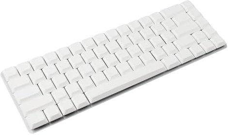 YMDK White 116 Ultra-Slim MX Low Profile Blank PBT Keycaps for MX 61 64 68 75 84 87 96 108 Layout Mechanical Keyboard(Only keycap)