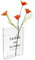 Buchvase, Book Vase,20x15x4cm Klare Acryl Büchervase,Bücherform Buchblumenvase,Einfach Tischdekoration für Blumenarrangements，Geeignet für Schlafzimmer, Wohnzimmer, Büro, Leseeckendekoration