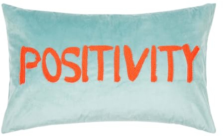 PAD Letters Positivity, orange-Light Mint, 35 x 60 cm