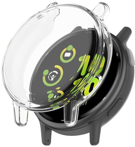 Funda compatible con Garmin Vivoactive 5, protector de pantalla flexible de TPU, resistente a los arañazos, carcasa protectora para Garmin Vivoactive 5 Smartwatch (transparente)