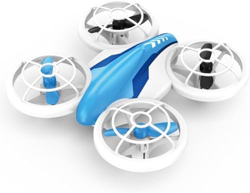 YIKANWEN RC Drohne für Kinder 6-14 Jahre mit LED-Beleuchtung, 360° Flips & Ein-Knopf-Landung - Quadrocopter Spielzeug für Jungen und Mädchen