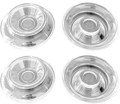 4pcs Klavierfußpolster Nonslip Matte Fußpolsterfehlern Füße Antinoise Schuhe Bein Klavier Beinboden Beschützer Plastik Klaviere Caster Cups Keyboard Instrument Accessoire Floor Protektor