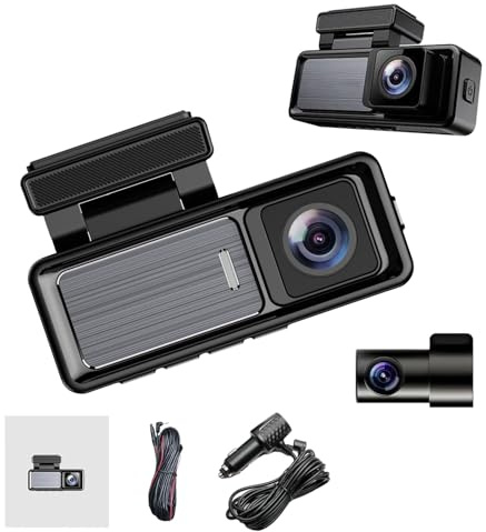 Dashcam Pro, Front And Rear Dash Cam Pro, With Night Vision, 24 Hours Parking Monitoring, Dashcam Pro 4k, Loop Recording (1set)