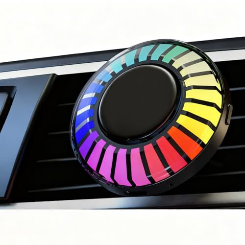 Car Interior Ambient Lights for Mercedes Benz EQA EQB EQC EQS EQV, RGB Music Sync Sound Control Lamp with Magnetic Mount, Rechargeable LED Mood Light for Car Decoration,1pcs