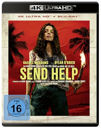 Send Help. UHD + Blu-ray