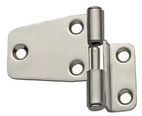 Boote & Yachten Kantschuster Scharnier Offset Excenter rechts 69 mm x 37 mm x 2 mm