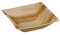 25 Barquettes Carrées Kheops Palmier 16 x 16 cm - 450 Ml