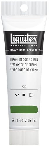 Liquitex Heavy Body - Tubo De Pintura Acrílica, 59 ml, Verde Óxido De Cromo