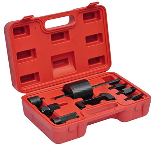 vidaXL Coffret Extracteur d'Injecteur Diesel 8pcs Outils Garage Dépannage Auto