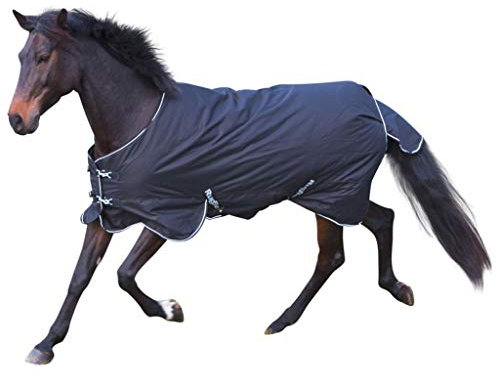 Kerbl Pferdedecke RugBe 200 Winterdecke 125 cm schwarz, 125