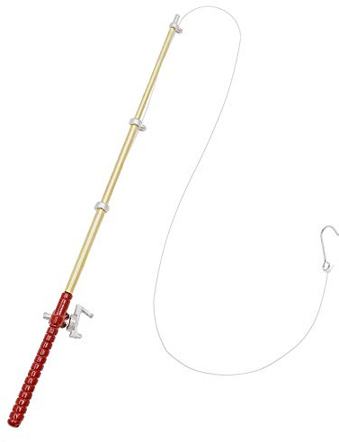 Odoria 1/12 Scale Dolls House Miniature Fishing Rod and Reel Dollhouse Accessories
