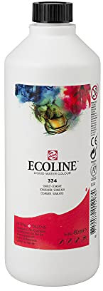 Ecoline Flüssig-Aquarellflasche 490 ml Scharlach 334 (11723340)