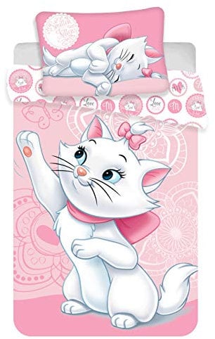 Marie Aristocats Bettwäsche-Set 100x135 + 40x60cm Baby