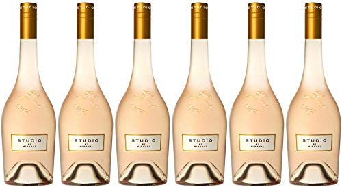 6x Studio Rosé 2019 - Château Miraval Jolie-Pitt & Perrin, Provence - Rosé