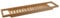 Nicht Zutreffend Badewannenablage Badewannenbrett Badewannenregal | Bambus | Braun | 64 x 15 cm