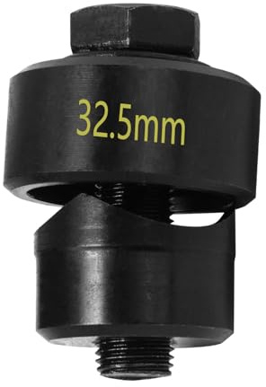 ExcInter 32,5 mm Lochschneider-Stanzschraube für Q.Max Blechstanzer, einfaches Schneiden von sauberen Löchern