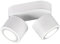 Trio Leuchten LED Deckeneinbau u. Aufbauleuchte Taurus 652910231, Metall Weiß matt, inkl. 2x 3.5 Watt + 2x 1.5 Watt LED