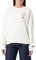 HUGO Women's Demorola_2 Sweatshirt, Open White110, XXL