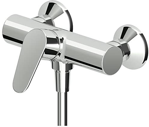 Rubinetto miscelatore rubinetteria per doccia bagno ottone cromo Zucchetti Rivo