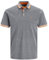 Jack & Jones Jjepaulos Polo Ss Noos Polo, Hombre, Gris, M