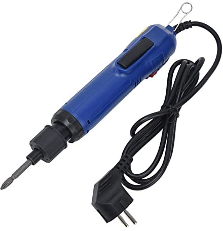 Cacciavite Elettrico 900RPM Cacciavite Esagonale con Cavo Trapano a Batteria Manico Dritto con Punta per Cacciavite Spina UE 220 V