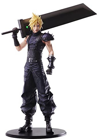Square Enix Final Fantasy VII Remake Cloud Static Arts Gallery Figur, 26 cm