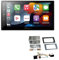 Pioneer SPH-DA360DAB 2-DIN Autoradio kompatibel mit WiFi Apple CarPlay Android Auto Bluetooth DAB+ passend für Seat Exeo ab 2009 anthrazit inkl Canbus