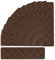 15er Set Treppenstufen Mmatten Modern 20.3 x 76cm Treppenmatten Treppen Rutschfest Treppenteppich Selbstklebend, Anti-Rutsch Sicherheit Stufenteppich für Kinder, Älteste und Haustiere