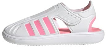 adidas Summer Closed Toe Water Sandals, Cloud White/Beam Pink/Clear Pink, 28 EU