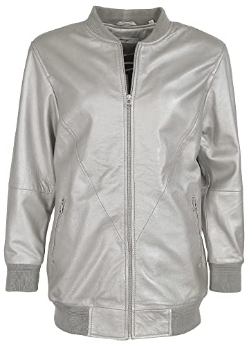 Maze Damen Lederblouson 42021248 Silver XXL