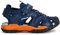 Geox J Borealis Boy C Sandale, Royal Orange, 35 EU