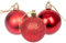 50 mm/18 Weihnachtskugeln, bruchsicher, dunkelrot, Weihnachtsbaumschmuck, Kugel, Ornamente, Bälle, Weihnachtsdekoration, Weihnachtsdekoration, glänzend, matt, Glitzer