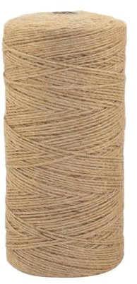 Hilpaty Jute-Schnur 1mm 500m Natur Jute Kordel Jutegarn für Dekoration Garten Floristik DIY Kunst Bündeln Basteln und Einpacken