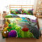 Bedding Set Plants Vs. Zombies Duvet Cover Set for Boys Girls Junior/Cot Bed Reversible Lovely Colorful Comforter Cover (220x230cm(King),PVZ 01)