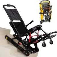 Treppensteiger Elektrischer Stuhl für medizinische Geräte Tragfähigkeit 172.4 kg - Tragbare Sackkarre und Mobilitätsassistent für einfaches Zusammenklappen und Treppensteigen