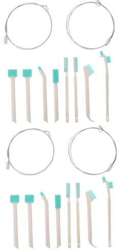 PRETYZOOM 2 Sets Ice Maker Cleaning Kit Ice Machine Cleaner Gap Brush Cleaning Brush for Baking and Supplies