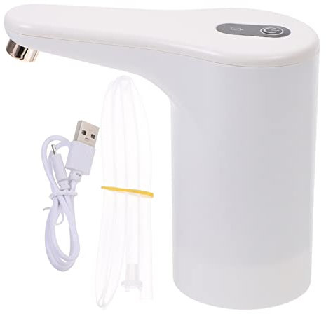Homoyoyo Pompe À Eau Rechargeable USB pour Bouteilles Deau Pompe Universelle 5l 7 5l 11l 18l Distributeur Deau Portable Facile À Utiliser